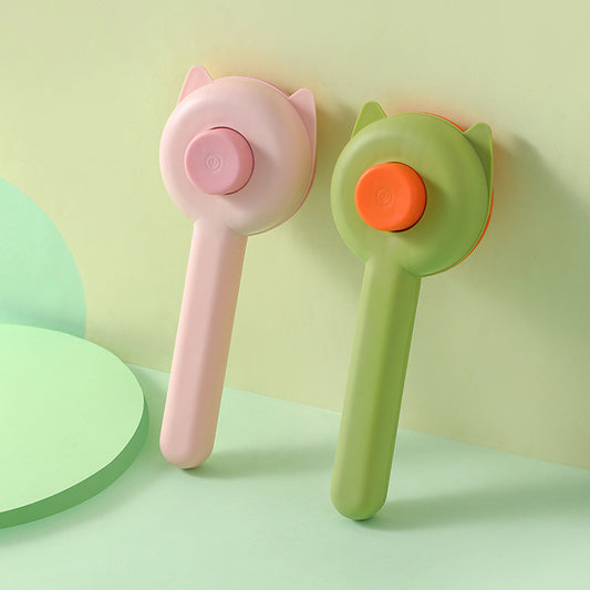 One Button Hair Removal Cleaning And Massage Pet Comb