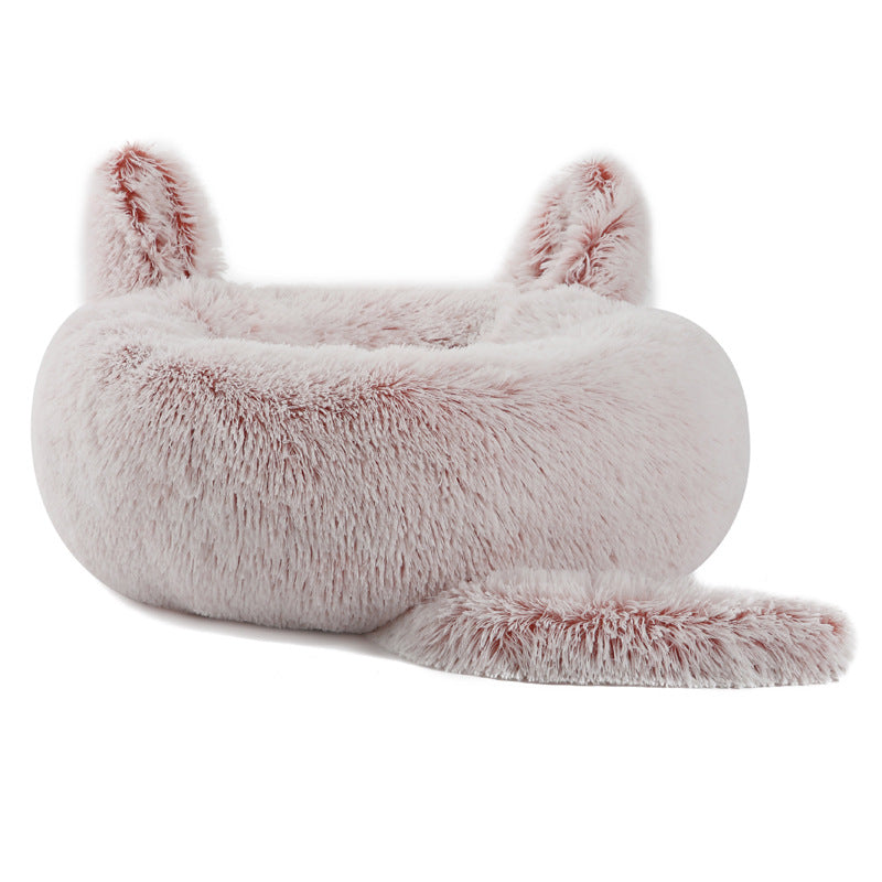 Rabbit Shaped Pet Dog Cat Nest/Bed