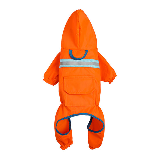Pet Reflective Raincoat | Dog Clothes