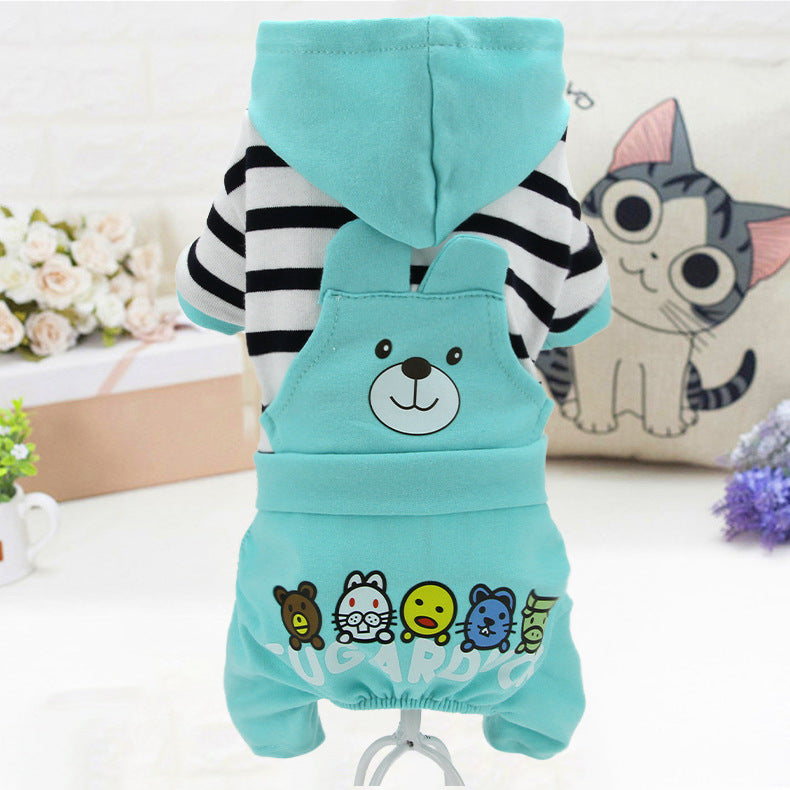 Pet Autumn and Winter New Teddy Puppy Clothing