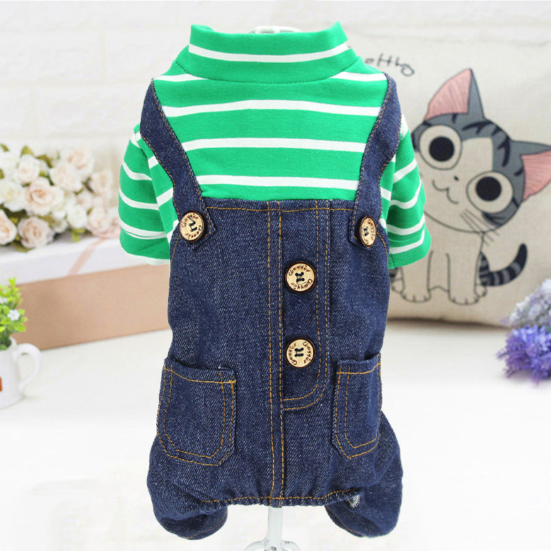 Pet Autumn and Winter New Teddy Puppy Clothing