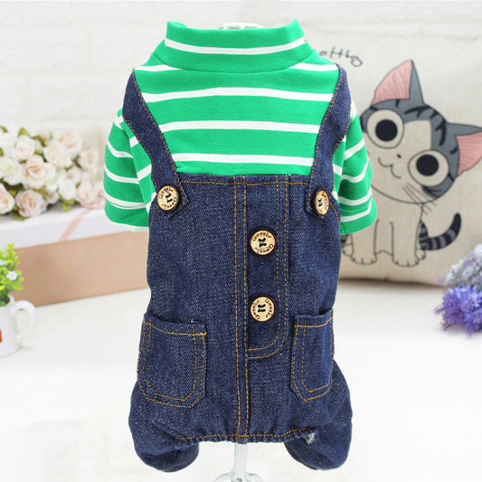 Pet Autumn and Winter New Teddy Puppy Clothing