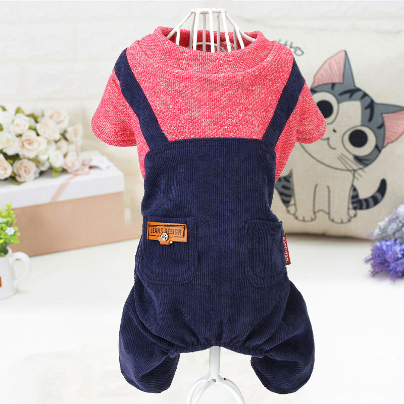 Pet Autumn and Winter New Teddy Puppy Clothing