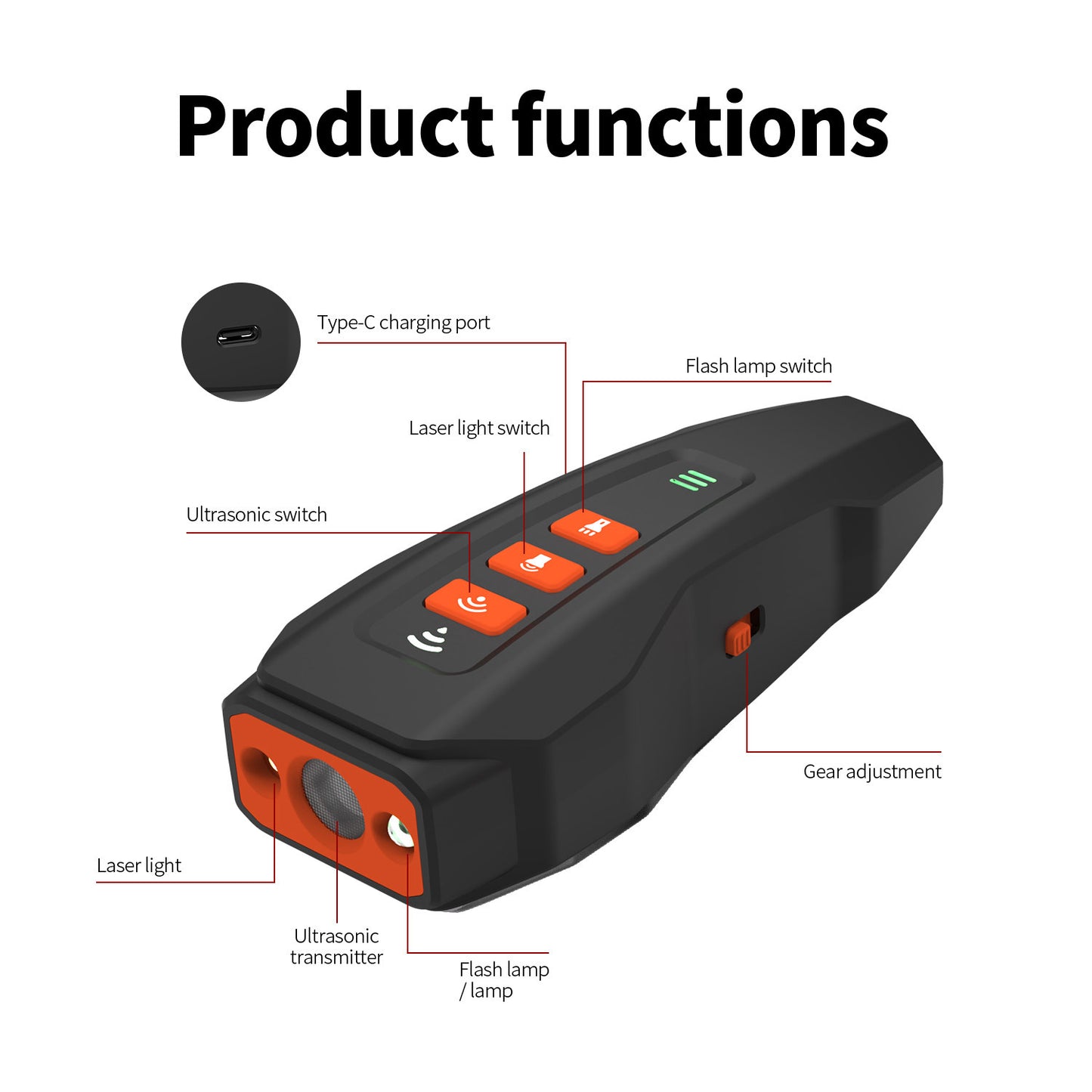 Ultrasound Rechargeable Dog Barking Prevention/Stoppers