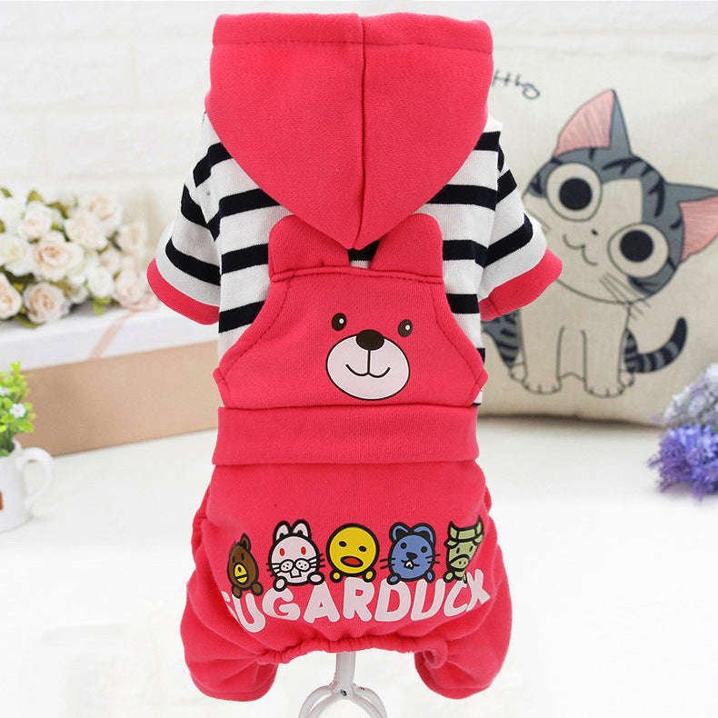 Pet Autumn and Winter New Teddy Puppy Clothing