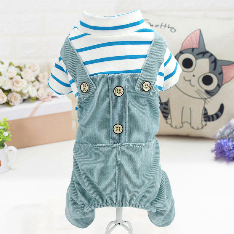 Pet Autumn and Winter New Teddy Puppy Clothing