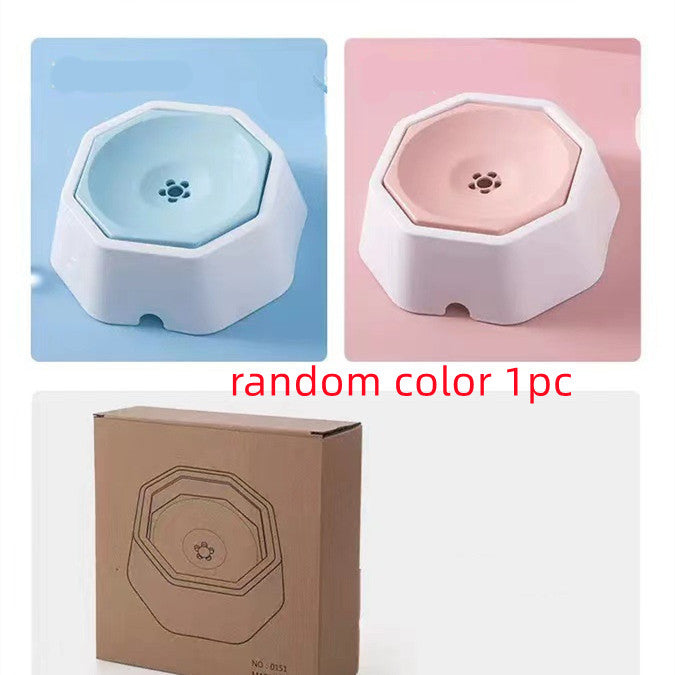 Pet Floating Bowl With Separate Cat Water Dispenser