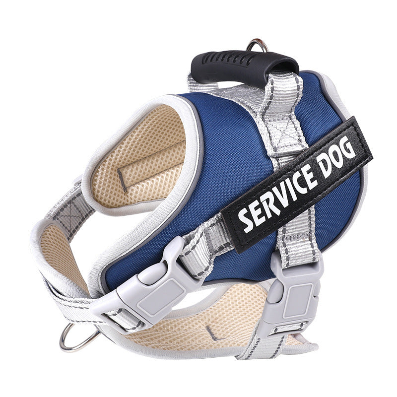 Explosion-proof dog leash and chest strap