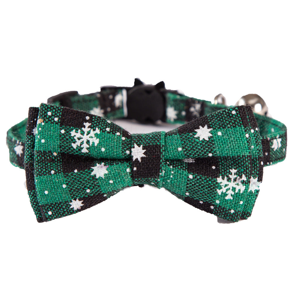 Cat Detachable Christmas Bow Tie
