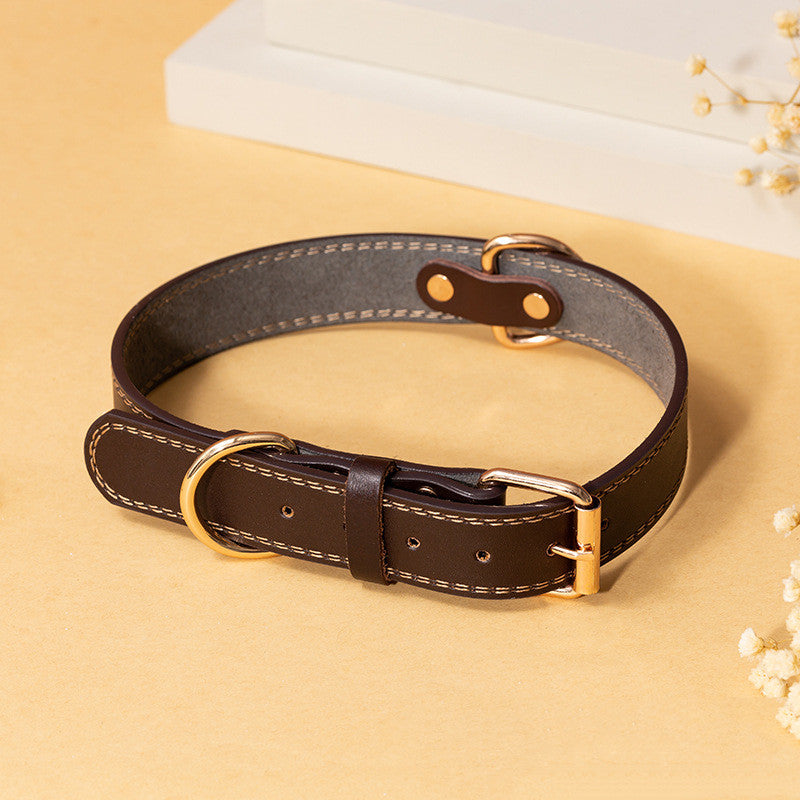PU Leather Cat Dog Collar