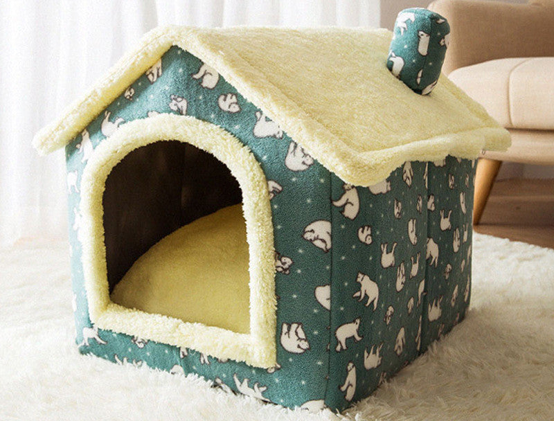 Comfortable And Cozy Warm Sofa Pet Cave/Sleep Kennel