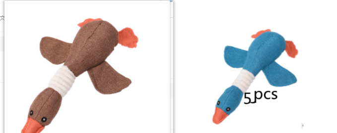 Dayan sounding dog toys