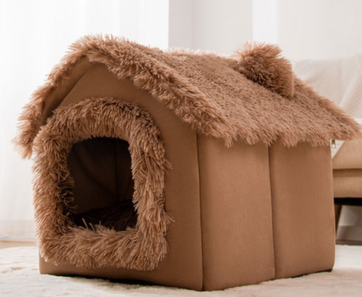 Comfortable And Cozy Warm Sofa Pet Cave/Sleep Kennel