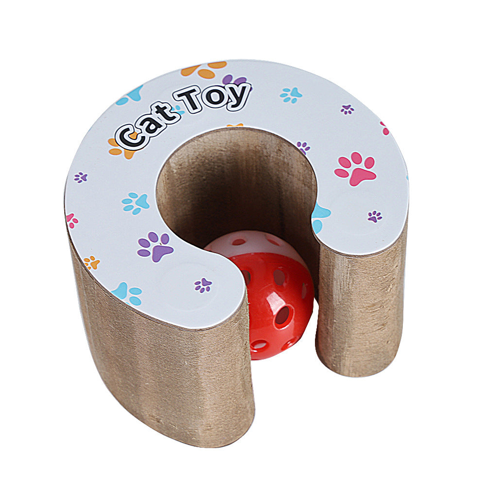 Magic Accordion Cat Scratch Board And  Music Track Toy