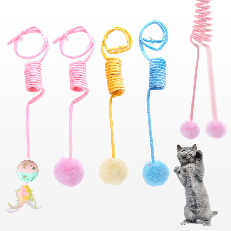 Cat Self-Hi Sucker Interactive Play Toys