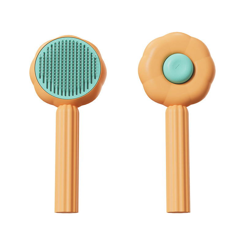 Sunflower Shape Pet Cat Comb