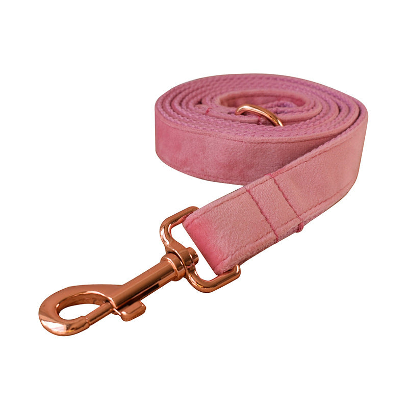 Flannel chest harness for pets