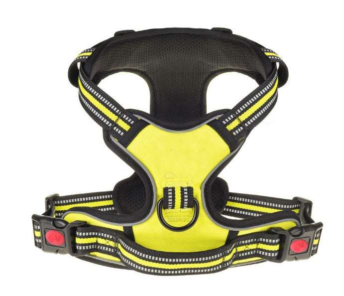 Breathable Reflective Vest Big Dog Chest Harness