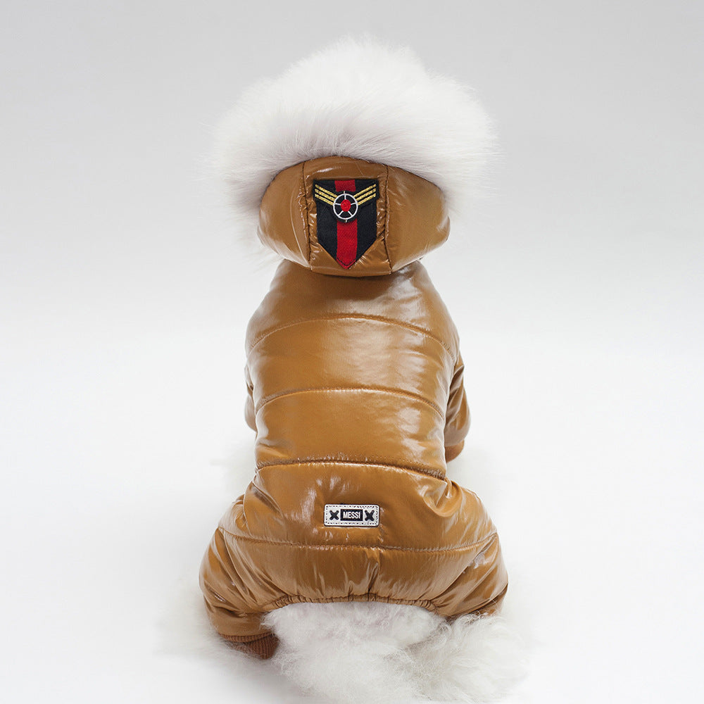 Winter Waterproof Teddy Dog Pet Clothes