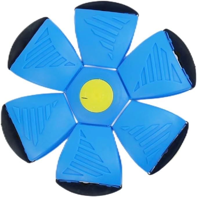 Flying UFO saucer shaped ball pet toys