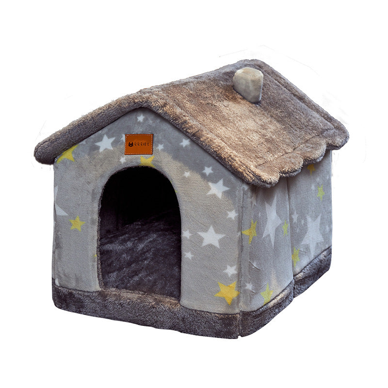 Comfortable And Cozy Warm Sofa Pet Cave/Sleep Kennel