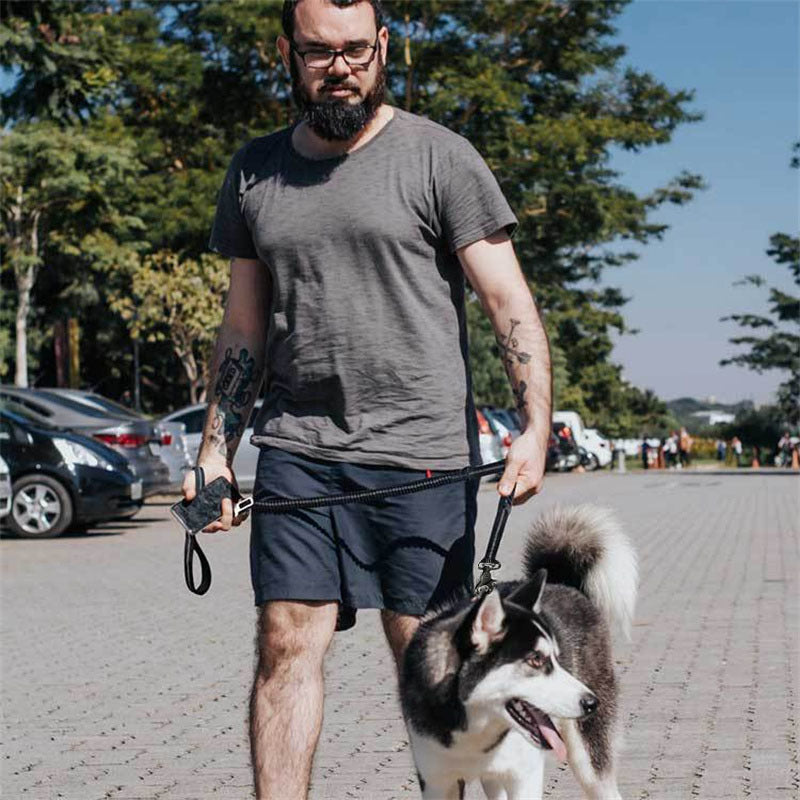Adjustable Multifunctional Dog Leash With Car Seatbelt