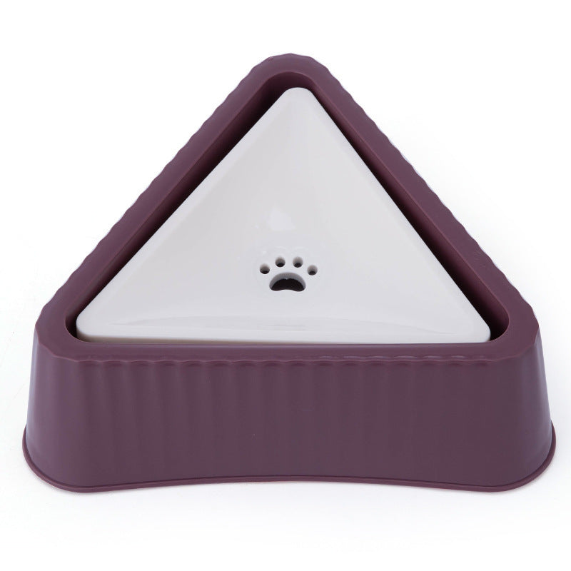 Pet Floating Bowl With Separate Cat Water Dispenser