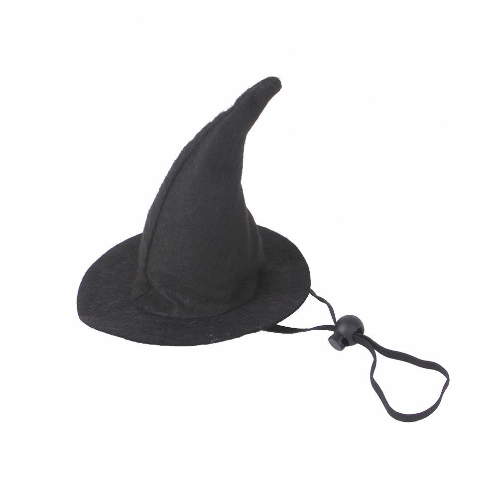 Cat Halloween Hat with Pumpkin Smiling Face