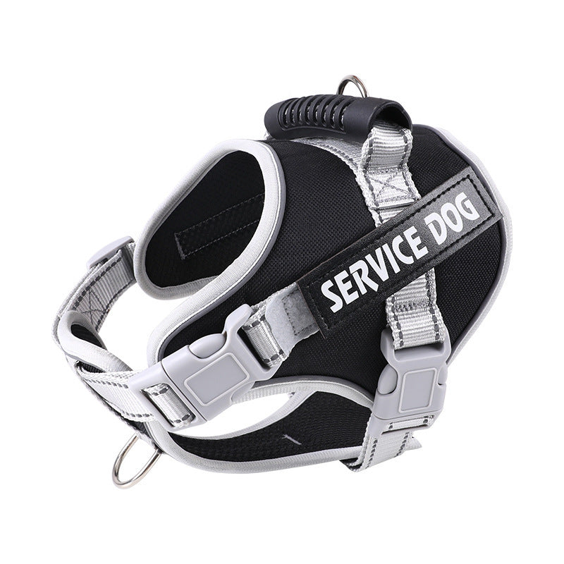 Explosion-proof dog leash and chest strap