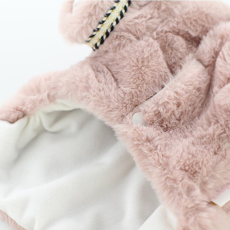 Cute Lovely and Cozy Fleece Puppy Clothes