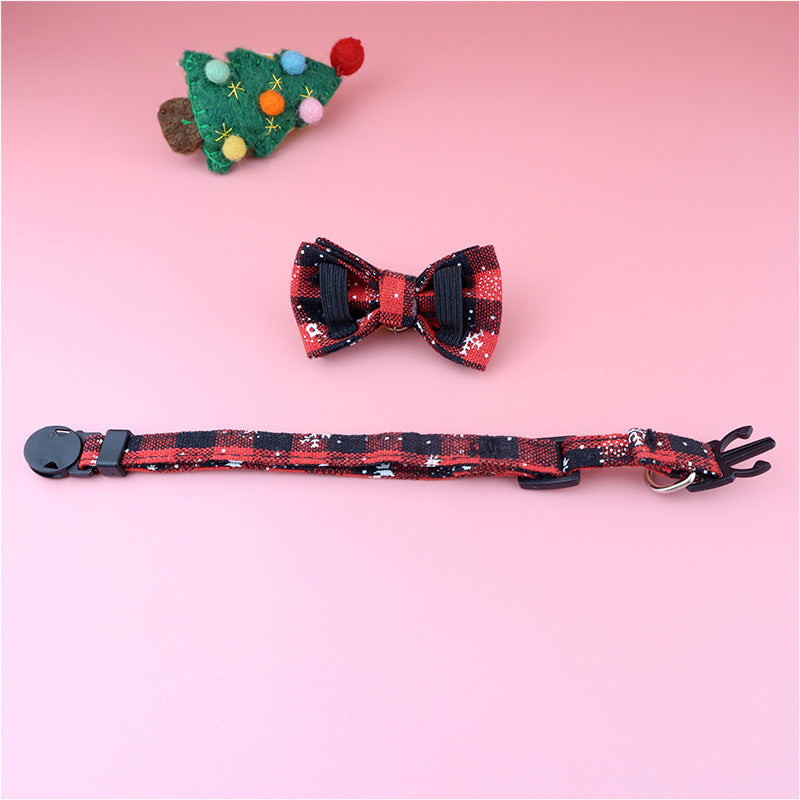 Cat Detachable Christmas Bow Tie