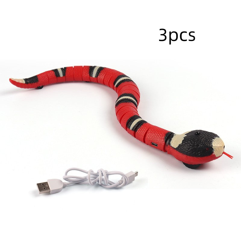 Smart Sensing Tricky Snake Interactive Cat Toys