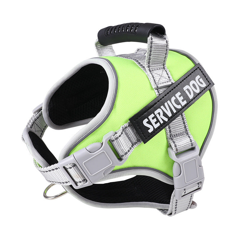 Explosion-proof dog leash and chest strap