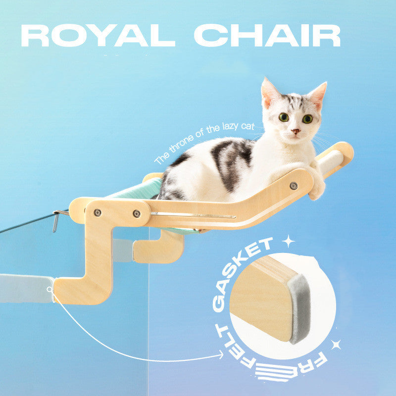 Window Glass Hammock | Hanging Cat Litter Windowsill