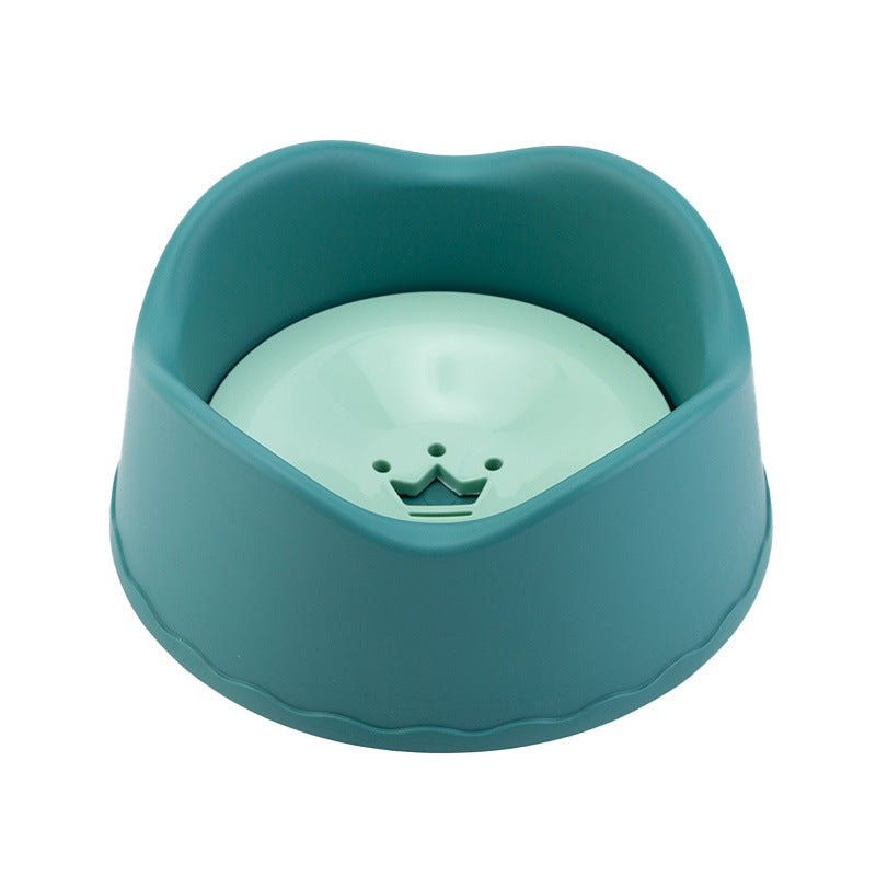 Pet Floating Bowl With Separate Cat Water Dispenser