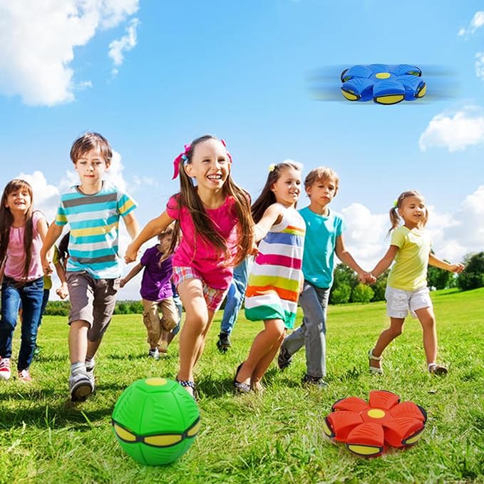 Flying UFO saucer shaped ball pet toys
