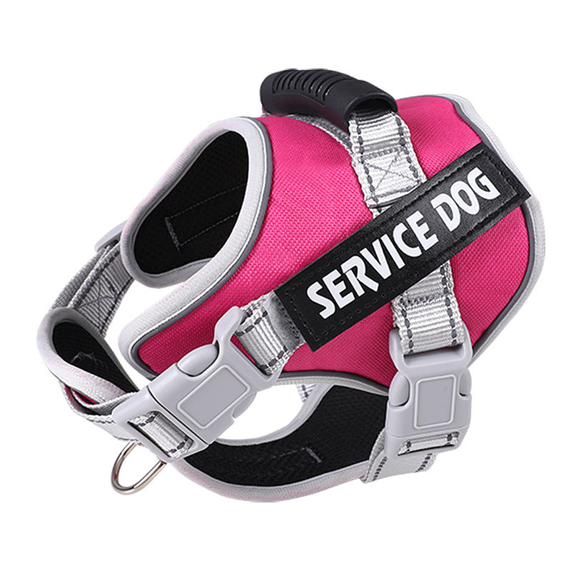 Explosion-proof dog leash and chest strap