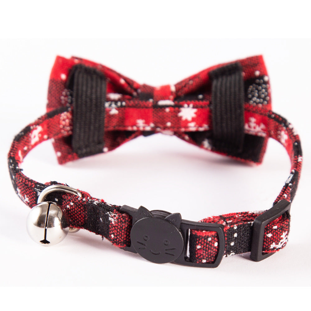 Cat Detachable Christmas Bow Tie