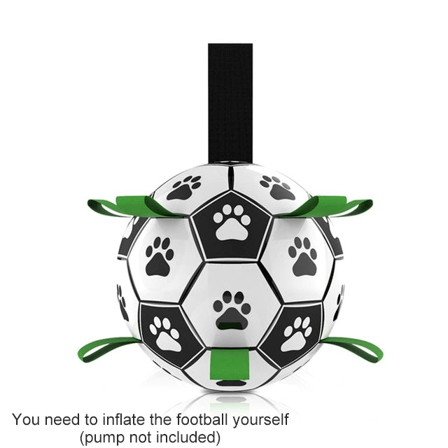 Interactive outdoor training Soccer Football  pet bite and chew balls for dog