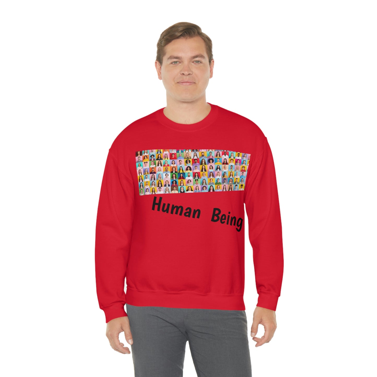 Human Heavy Blend™ Crewneck Sweatshirt