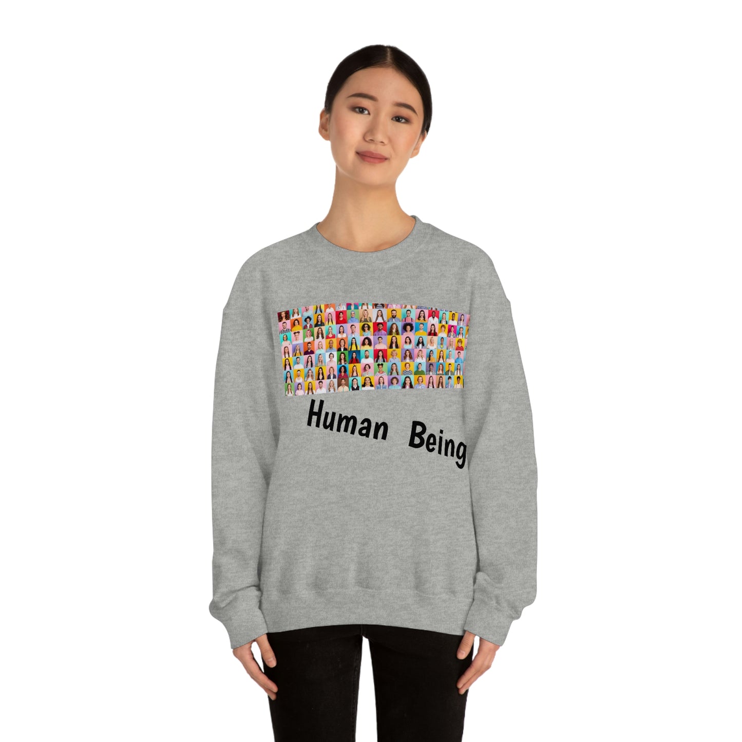 Human Heavy Blend™ Crewneck Sweatshirt