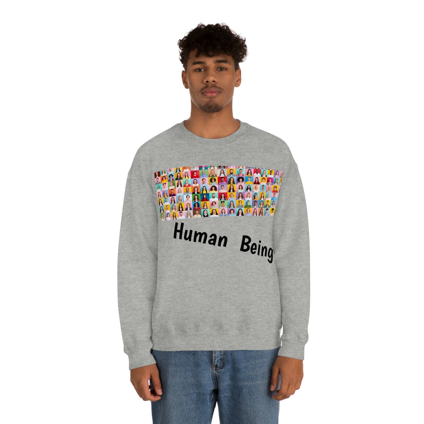 Human Heavy Blend™ Crewneck Sweatshirt