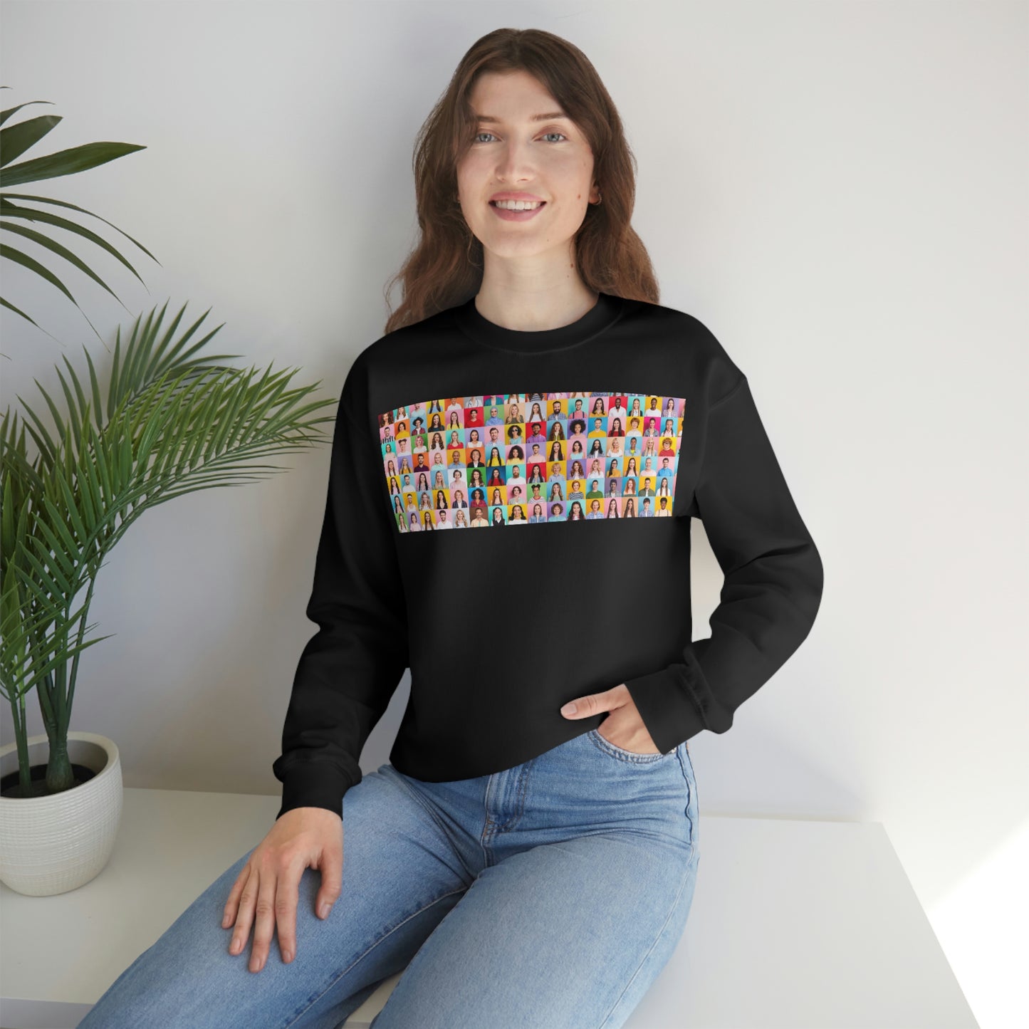Human Heavy Blend™ Crewneck Sweatshirt