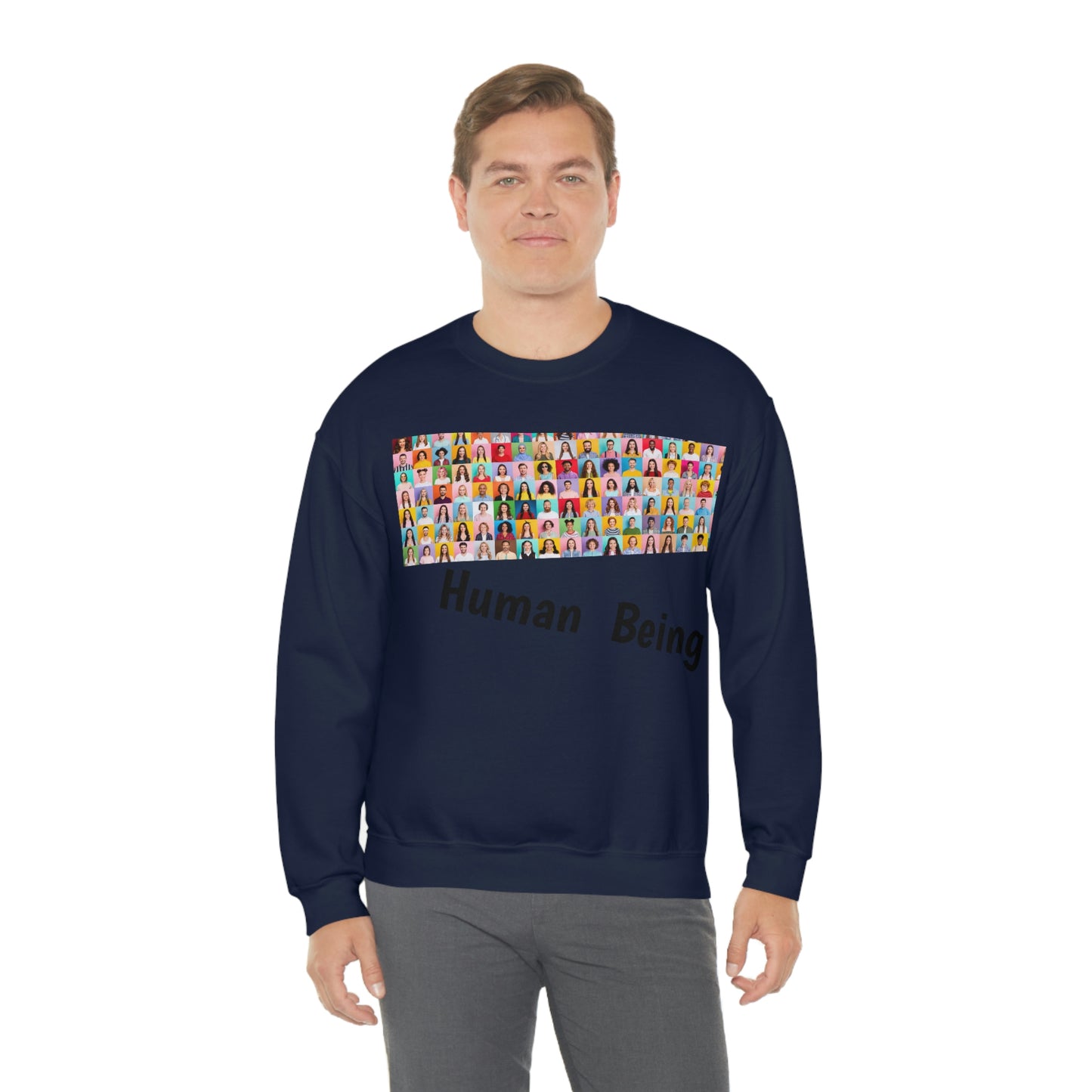 Human Heavy Blend™ Crewneck Sweatshirt
