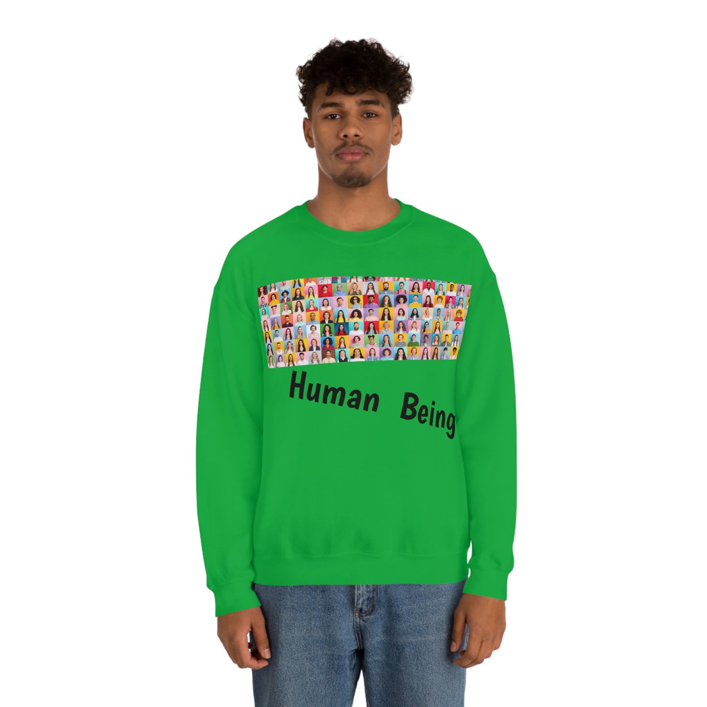 Human Heavy Blend™ Crewneck Sweatshirt