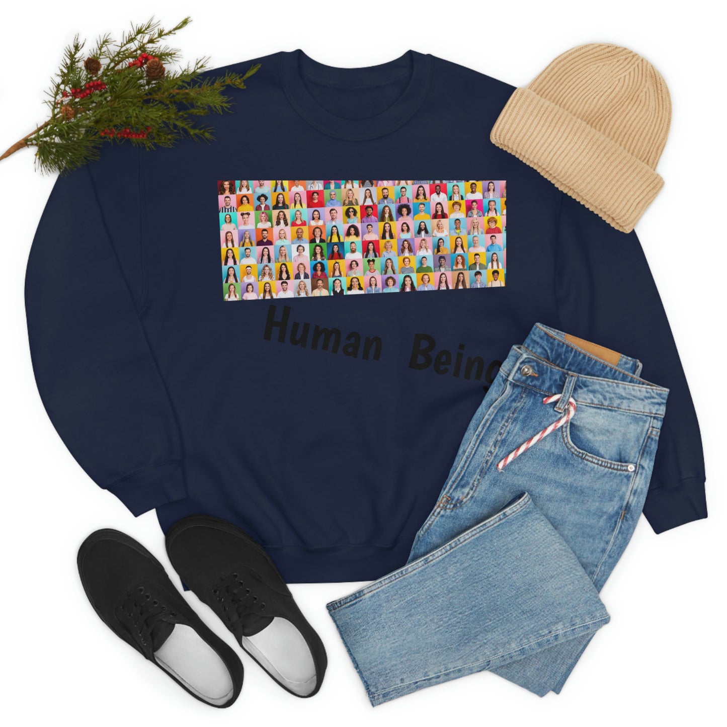 Human Heavy Blend™ Crewneck Sweatshirt