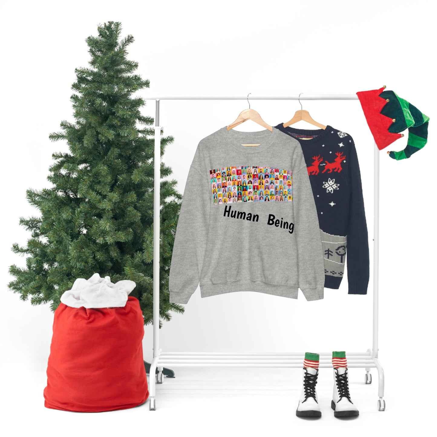 Human Heavy Blend™ Crewneck Sweatshirt