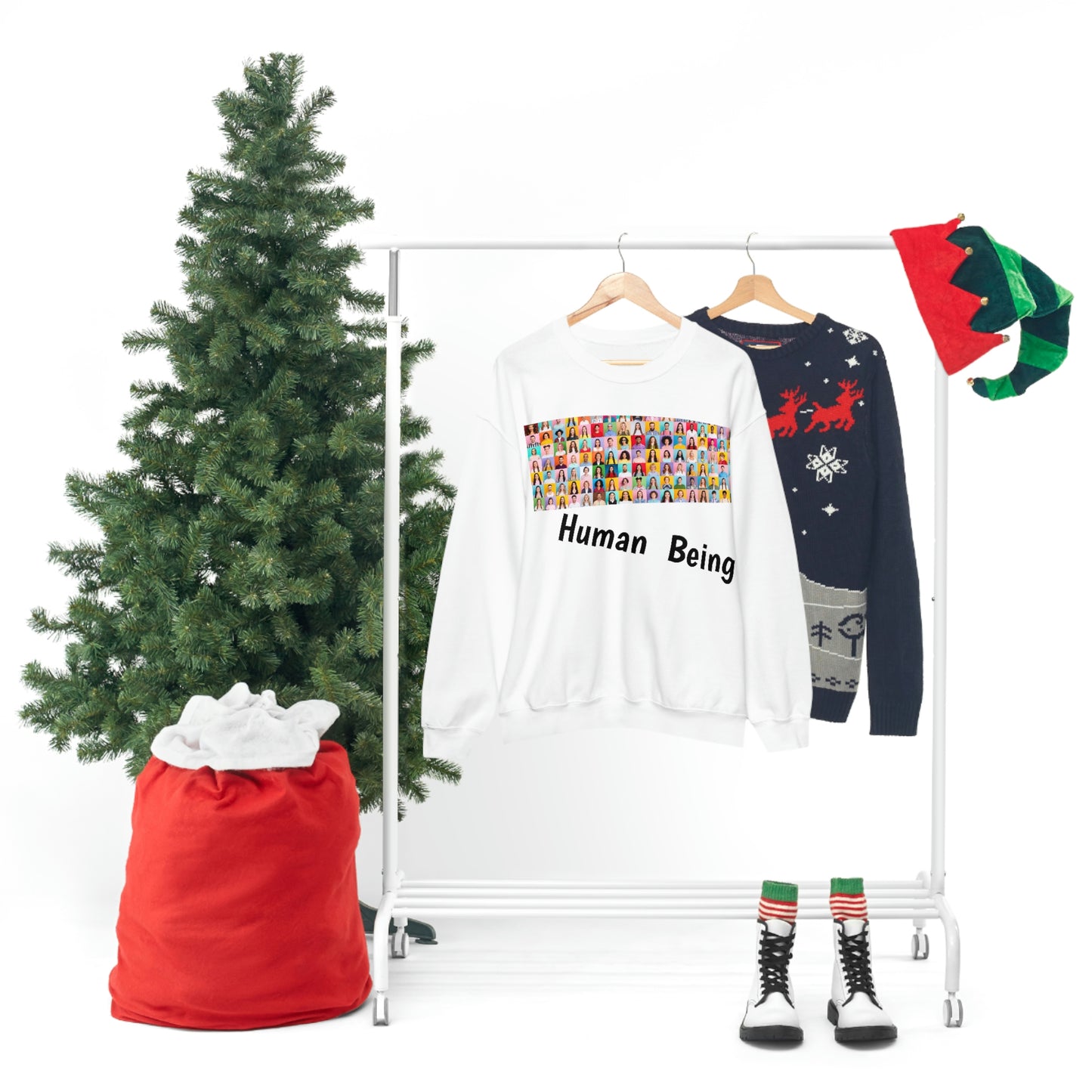 Human Heavy Blend™ Crewneck Sweatshirt