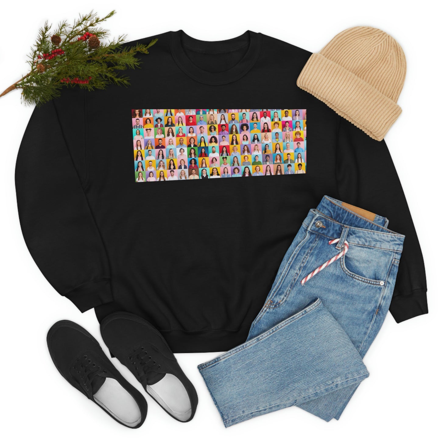 Human Heavy Blend™ Crewneck Sweatshirt