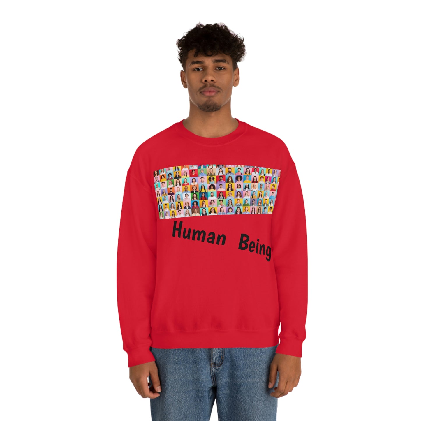 Human Heavy Blend™ Crewneck Sweatshirt